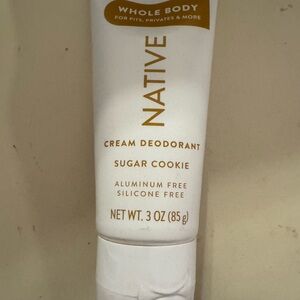 Native Sugar Cookie Scent Cream Deodorant